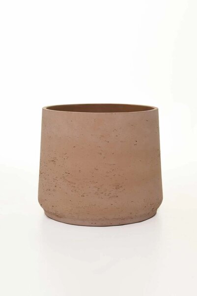 Kvetináč TROPICO, sklolaminát, výška 38 cm, oranžová