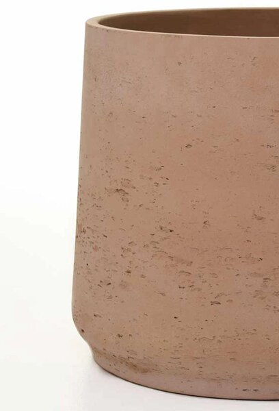 Kvetináč TROPICO, sklolaminát, výška 38 cm, oranžová