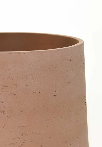 Kvetináč TROPICO, sklolaminát, výška 38 cm, oranžová