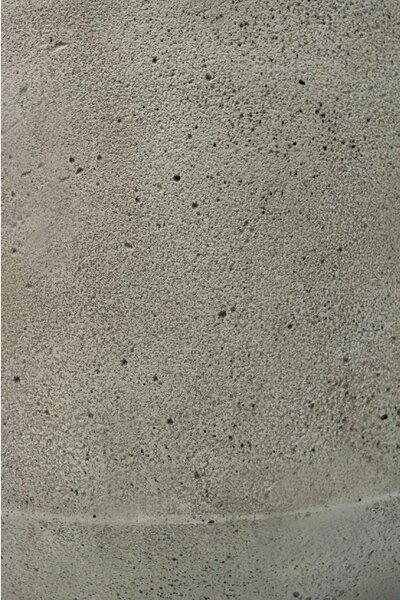 Dizajnový kvetináč NEXORA, sklolaminát, 41x38 cm, sivý