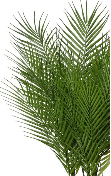 Umelá palma v kvetináči AREKA, plast, výška 90 cm, zelená