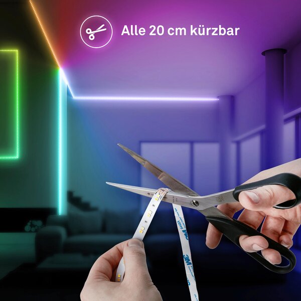 LED PÁSIK, 500 cm - Online Only bytové doplnky, Online Only