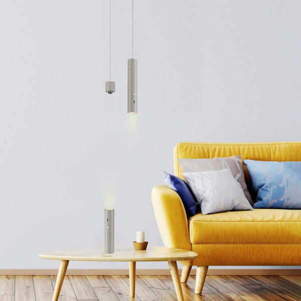 ZÁVESNÉ LED SVIETIDLO, 4/4/200 cm Just Light - Online Only bytové doplnky, Online Only