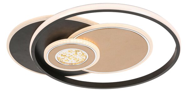 STROPNÉ LED SVIETIDLO, 49,5/42/6 cm Novel - Online Only bytové doplnky, Online Only