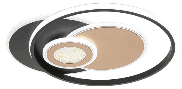 STROPNÉ LED SVIETIDLO, 49,5/42/6 cm Novel - Online Only bytové doplnky, Online Only
