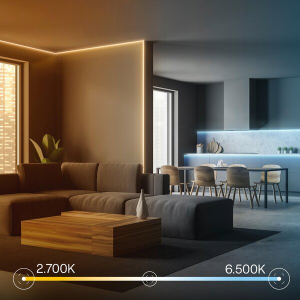 LED PÁSIK, 500 cm - Online Only bytové doplnky, Online Only