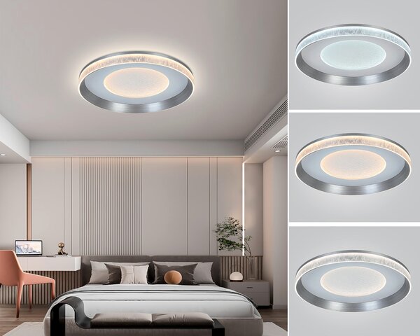 STROPNÉ LED SVIETIDLO, 40/9 cm Novel - Online Only bytové doplnky, Online Only