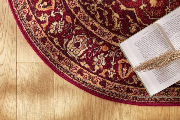 Koberec Agnella Isfahan Leyla Rubín ovál