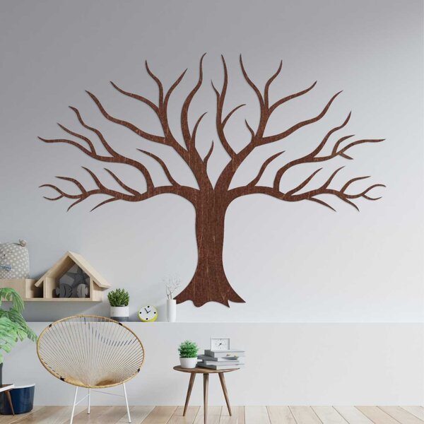 Drevený obraz na stenu strom a konáre | JOLAF: Preglejka Topoľ - Honey 3071 60 x 45 cm 3767-100951 PR0174