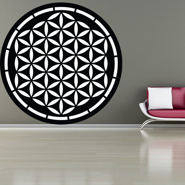 Drevená mandala, dekorácia na stenu | HAAMONY: Preglejka Topoľ - Honey 3071 20 cm 3772-84283 PR0167