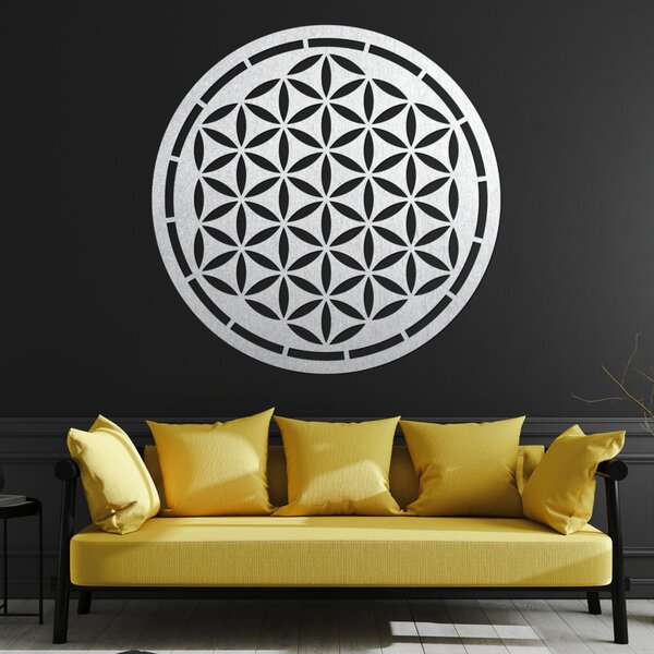 Drevená mandala, dekorácia na stenu | HAAMONY: Preglejka Topoľ - Honey 3071 20 cm 3772-84283 PR0167