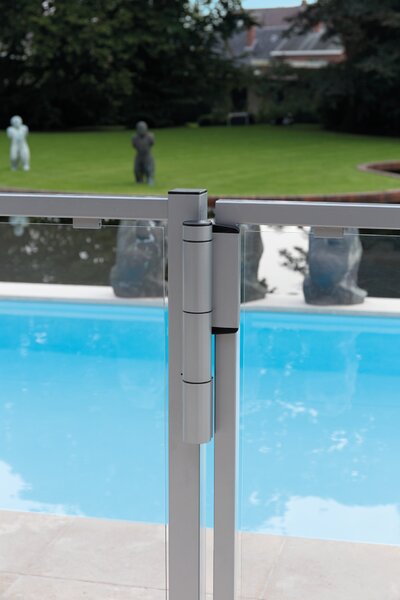 LOCINOX ® Záves otvárateľný 180°, nastaviteľný 2D, do 150 kg, Silver