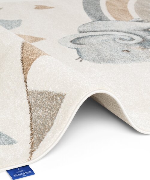 Villeroy & Boch, Detský kusový koberec Villeroy & Boch Boho Kids 106305 Cream Multicolor, 120x170, biela, detská izba