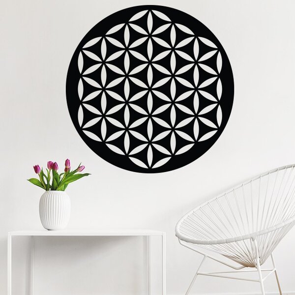 Drevená mandala obraz na stenu - YISUIYU: Prírodná preglejka - Topoľ natural Rozmer 20 cm 3774-37120 PR0169 HEU+
