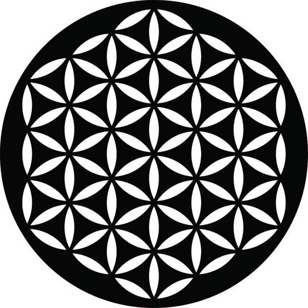 Drevená mandala obraz na stenu - YISUIYU: Prírodná preglejka - Topoľ natural Rozmer 20 cm 3774-37120 PR0169 HEU+