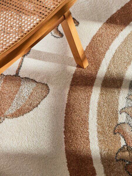 Villeroy & Boch, Detský kusový koberec Villeroy & Boch Boho Kids 106308 Cream Multicolor, 160x230, biela, detská izba