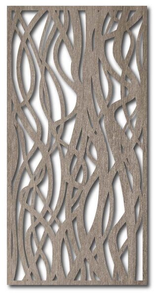 Drevený obraz na stenu s motívom vetiev - HARABASO: Prírodná preglejka - Topoľ natural 30 x 15 cm 3782-37660 PR0195 HEU+