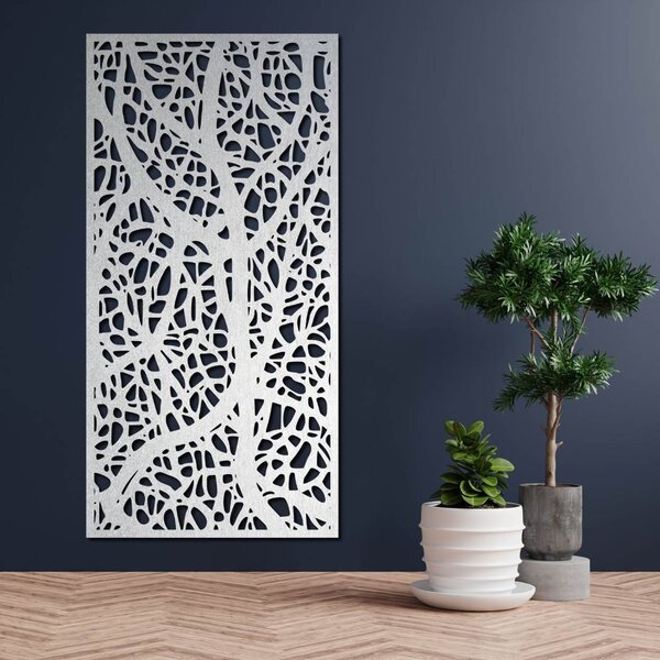 Drevený obraz z preglejky strom s vetvami - STYLO: Preglejka Topoľ - Honey 3071 80 x 40 cm 3784-107739 PR0193