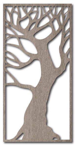 Drevený obraz na stenu strom - ROBUSTT: Prírodná preglejka - Topoľ natural 30 x 15 cm 3785-37768 PR0192 HEU-