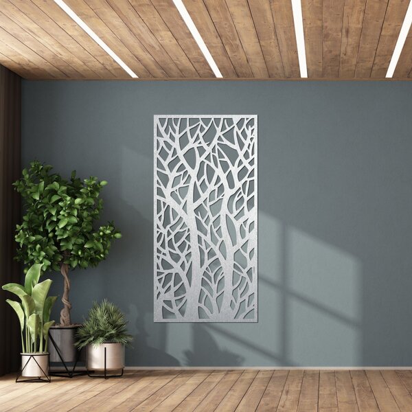 Dekoratívny panel obraz lesné siluety - LÝDIO: Preglejka Topoľ - Honey 3071 40 x 20 cm 3795-85999 PR0184
