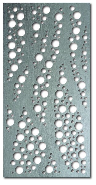 Obraz na stenu z drevenej preglejky - KRUHY: Prírodná preglejka - Topoľ natural 30 x 15 cm 3794-38146 PR0185 HEU+