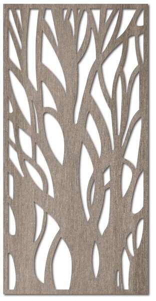 Obraz na stenu konáre - LIDO: Prírodná preglejka - Topoľ natural 50 x 25 cm 3798-38317 PR0181 HEU+