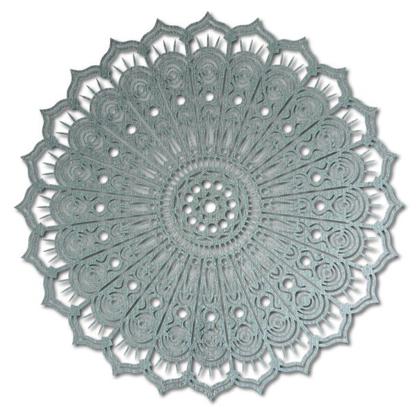 Drevený Obraz na Stenu – Mandala Kvet Pokoja| KLAROT: Prírodná preglejka - Topoľ natural Rozmer 30 cm 3802-38578 PR0203 HEU+