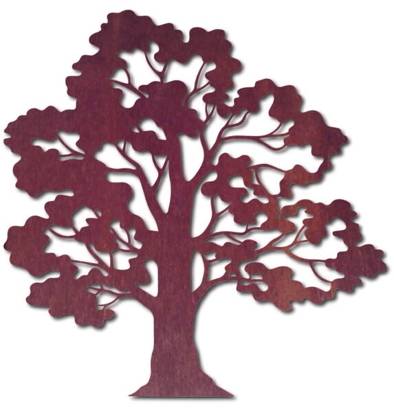 Moderný obraz na stenu strom bonsai drevenej preglejky topoľ ERGLIN: Prírodná preglejka - Topoľ natural Rozmer 30 x 30 cm 3817-39469 PR0215 HEU+