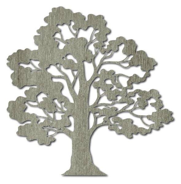Moderný obraz na stenu strom bonsai drevenej preglejky topoľ ERGLIN: Prírodná preglejka - Topoľ natural Rozmer 30 x 30 cm 3817-39469 PR0215 HEU+