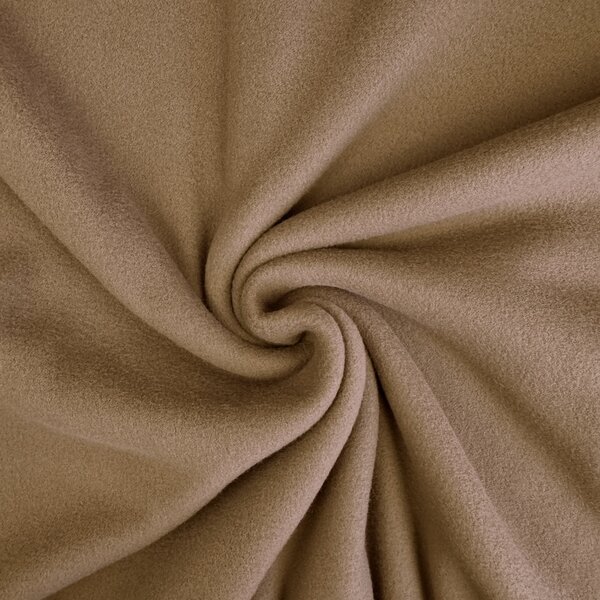 Metráž Fleece Polar - Hnedá tobacco
