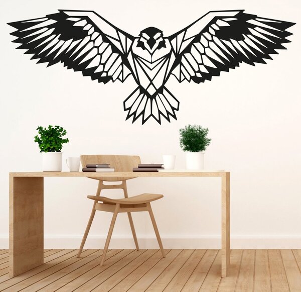 Vyrezávaný drevený obraz vták - ORKOL: Prírodná preglejka - Topoľ natural 50 x 20 cm 3840-40621 PR0233 HEU+