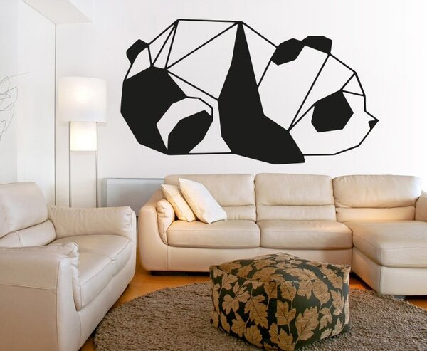 Vyrezávaný obraz na stenu panda - TUFUK: Prírodná preglejka - Topoľ natural 40 x 23 cm 3850-41053 PR0242 HEU+