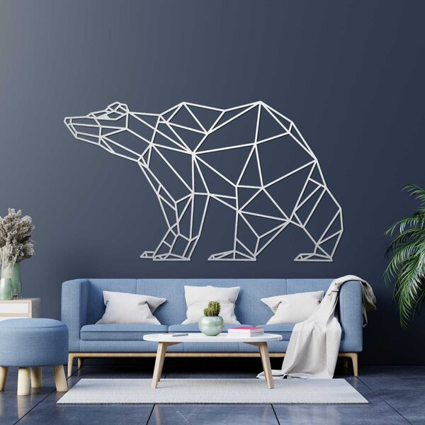 Drevený obraz na stenu medveď | BRUBO: Preglejka Topoľ - Honey 3071 60 x 34 cm 3851-83104 PR0244