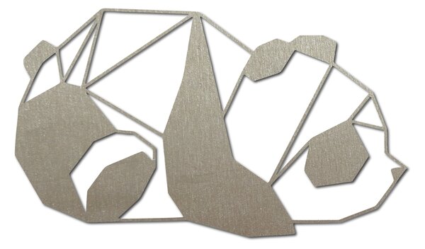 Vyrezávaný obraz na stenu panda - TUFUK: Prírodná preglejka - Topoľ natural 40 x 23 cm 3850-41053 PR0242 HEU+