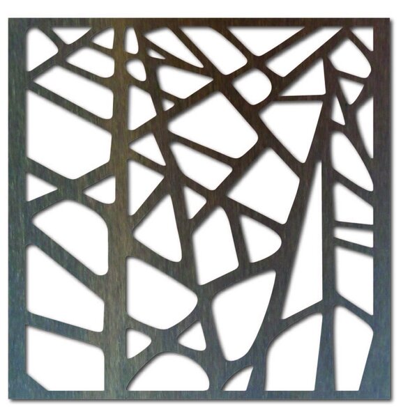 Vyrezávaný drevený obraz na stenu štvorec - KVADER: Prírodná preglejka - Topoľ natural Rozmer 30 x 30 cm 3863-41899 PR0260 STVOREC HEU+