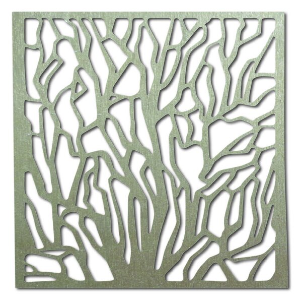 Vyrezávaný drevený obraz na stenu z preglejky | KORNER: Prírodná preglejka - Topoľ natural Rozmer 30 x 30 cm 3868-42160 PR0263 HEU+