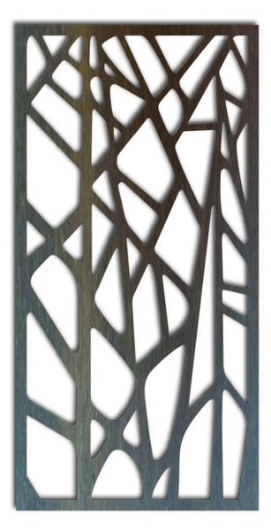 Vyrezávaný drevený obraz na stenu z preglejky - HUGO: Prírodná preglejka - Topoľ natural 40 x 20 cm 3864-41962 PR0259 HEU+