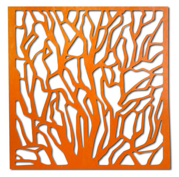 Vyrezávaný drevený obraz na stenu z preglejky | KORNER: Prírodná preglejka - Topoľ natural Rozmer 30 x 30 cm 3868-42160 PR0263 HEU+