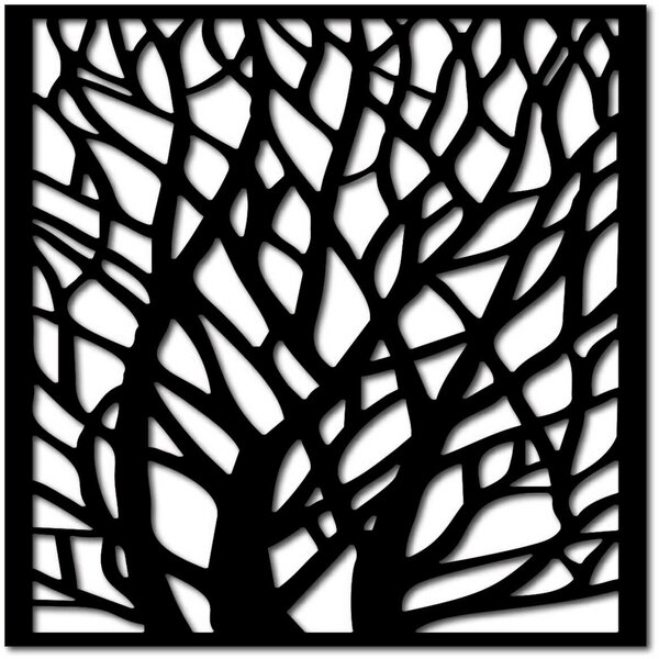 Vyrezávaný Drevený obraz na stenu z preglejky BELOON: Prírodná preglejka - Topoľ natural Rozmer 30 x 30 cm 3870-42268 PR0265 HEU+