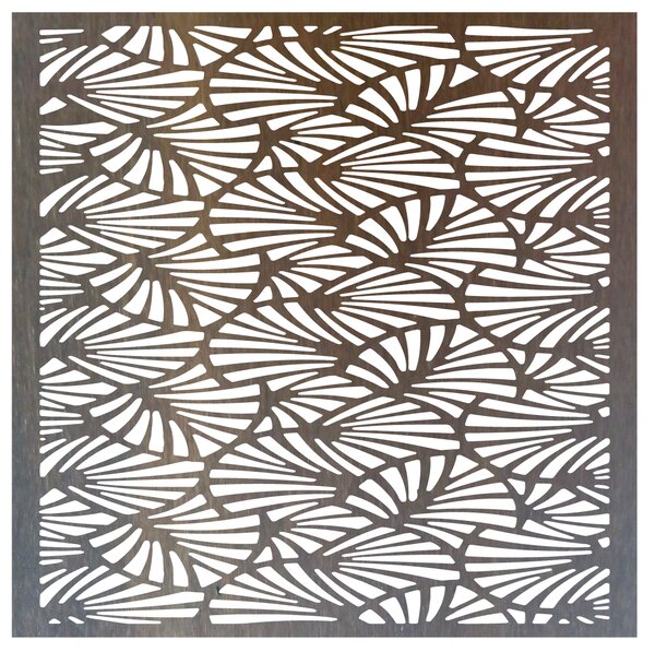 Vyrezávaný Drevený obraz na stenu z preglejky MUSLAY: Prírodná preglejka - Topoľ natural Rozmer 30 x 30 cm 3876-42592 PR0271 HEU+
