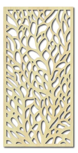 Vyrezávaný Drevený obraz na stenu z preglejky LISSER: Prírodná preglejka - Topoľ natural 40 x 20 cm 3877-42655 PR0272 HEU+