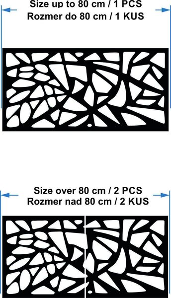 Obraz na stenu vyrezávaný z drevenej preglejky OSMONK: Prírodná preglejka - Topoľ natural 40 x 20 cm 3881-42915 PR0274 HEU+