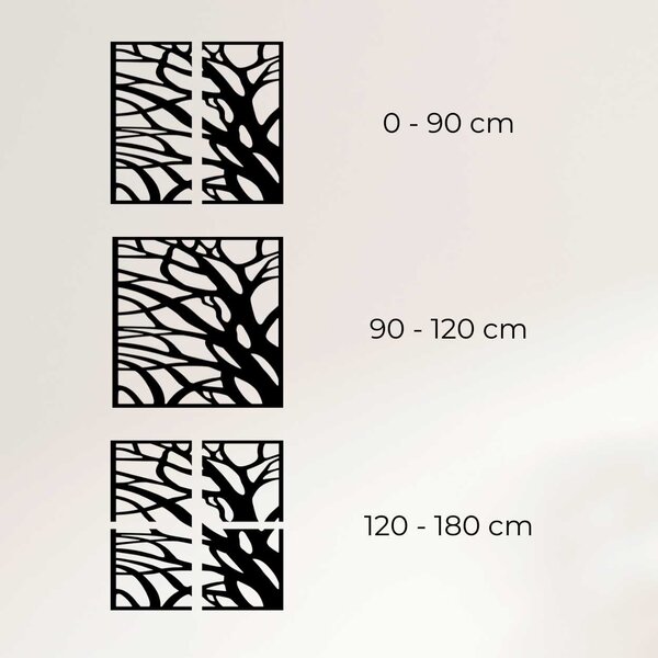 Drevený nástenný obraz konáre života | UBILE: HDF - Javor 30 cm 4561-102500 HDF0283