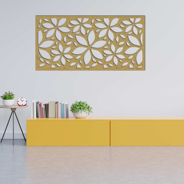 Obraz na stenu vyrezávaný z drevenej preglejky | KOSMOS: Preglejka - Honey farba 20 x 40 cm 3885-114004 PR0279