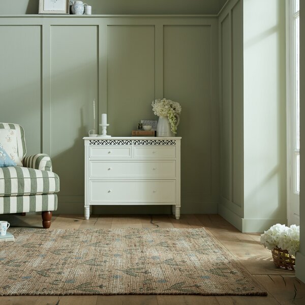 Flair Rugs , Kusový koberec Nadya Arriana Floral Natural, 120x170, hnedá, obývacia izba