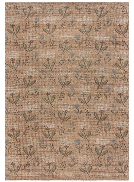 Flair Rugs , Kusový koberec Nadya Arriana Floral Natural, 120x170, hnedá, obývacia izba