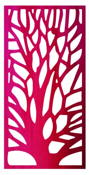 Drevený obraz - silueta konare stromu - GUTE: Preglejka - Čierna farba 40 x 20 cm 3898-43713 PR0290 HEU+