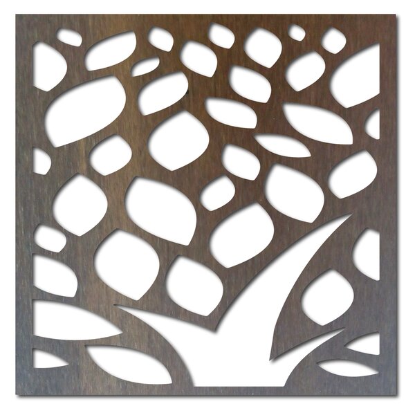 Vyrezávaný obraz na stenu z drevenej preglejky kvet LUSEKOJ: Prírodná preglejka - Topoľ natural Rozmer 20 x 20 cm 3894-43609 PR0289 HEU+