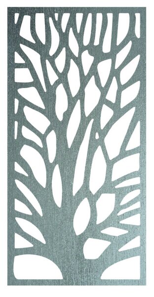Drevený obraz - silueta konare stromu - GUTE: Preglejka - Čierna farba 40 x 20 cm 3898-43713 PR0290 HEU+