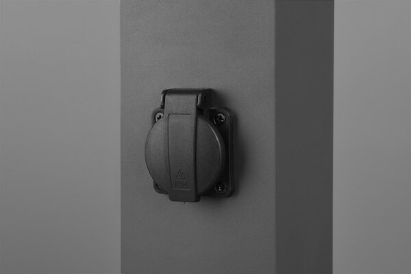 Trio 9964-42 zásuvkový stĺpik Garden Socket 4zásuvky | max 3600W - typ schuko, antracit